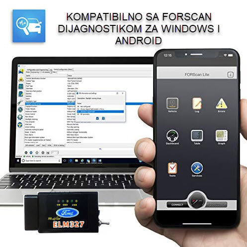 FORSCAN za windows i android