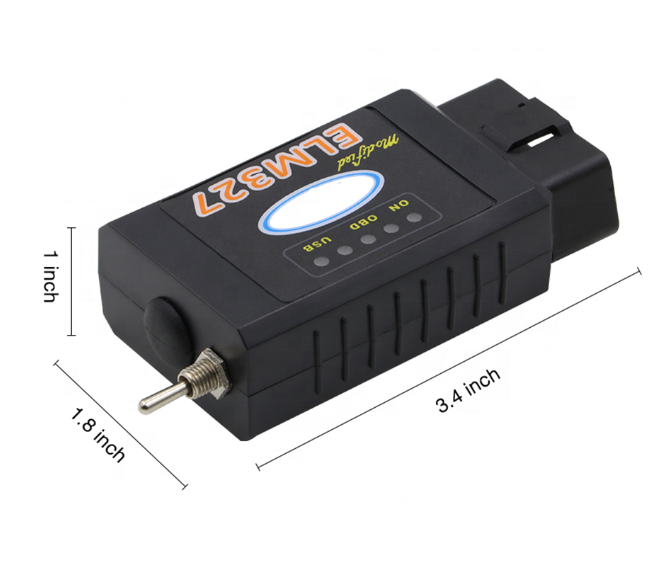 Bluetooth adapter ELM327 sa HS-CAN MS-CAN prekidačem